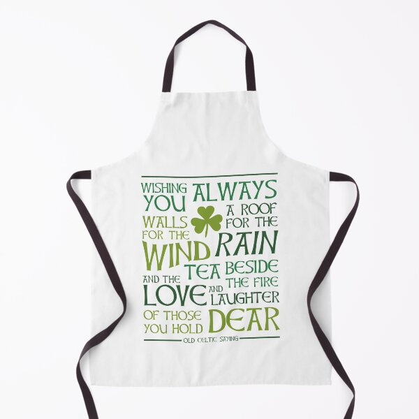 Item preview, Wishing you always walls for the wind - Irish Blessing - old celtic saying designed and sold by miragreetings.