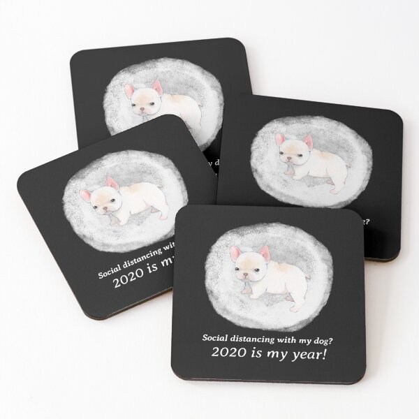 Item preview, Social distancing with my dog? 2020 is my year - Puppydesign designed and sold by VieClaud.