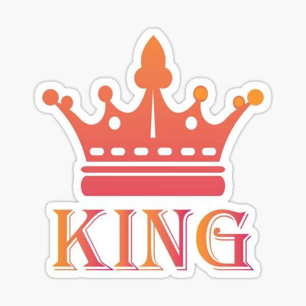 King And Queen Cheap Stickers Redbubble