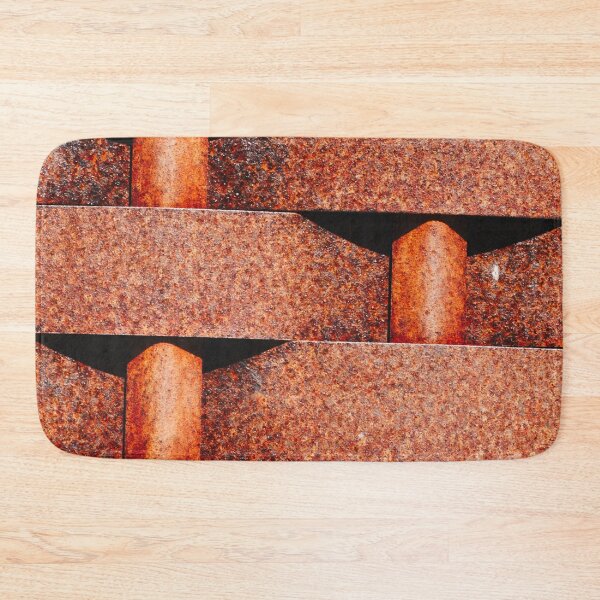 Item preview, Rust - ic look, modern take on the woven fence. Close up. designed and sold by JellyBeenzz.