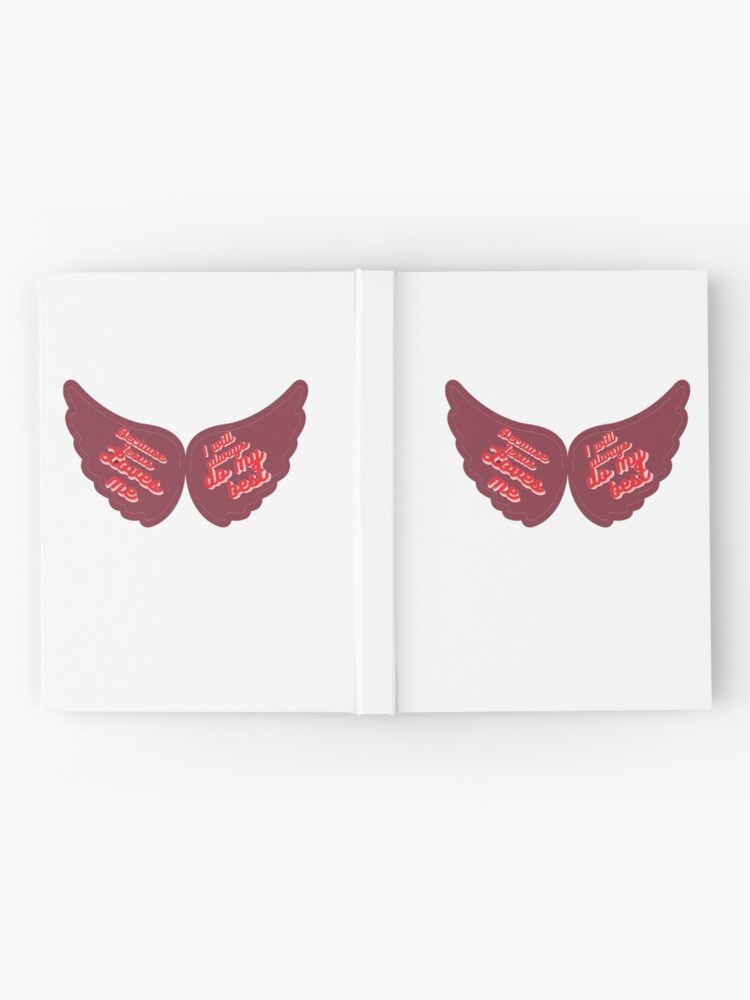 "Weil Jesus mich liebt, werde ich immer mein Bestes geben 5" Notizbuch von JohnSit Redbubble