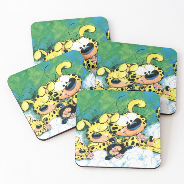 Artikelvorschau, Marsupilami mit schlafender Familie entworfen und verkauft von Hubashop.