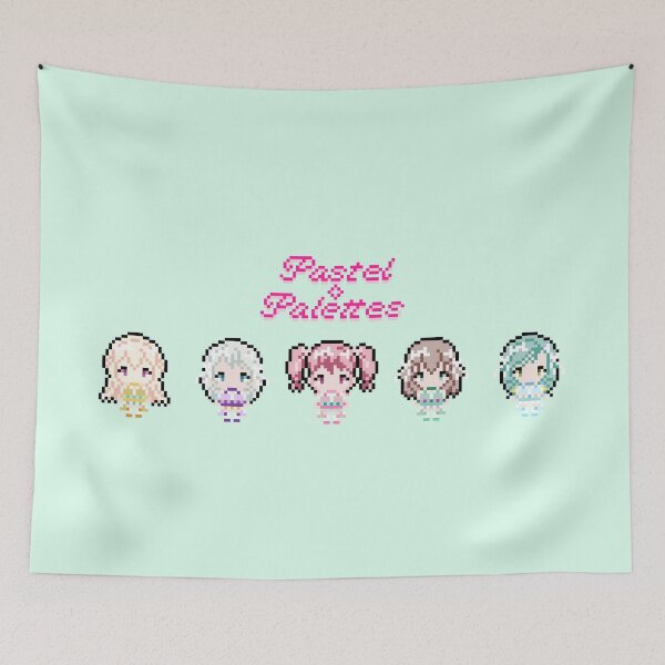 Item preview, Bang Dream ! Pastel Palettes pixel art designed and sold by travelgorgor.