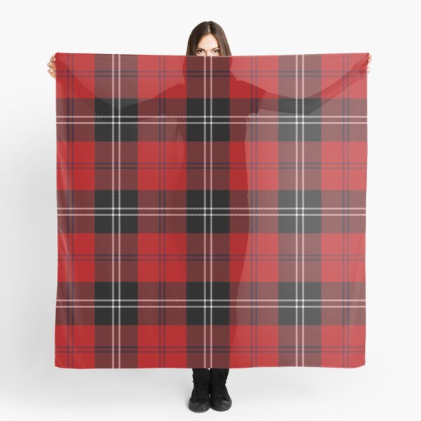 Ramsay Red Tartan | Clan Ramsay | Cute Tartan Scarf
