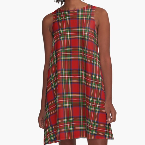 ladies tartan dress