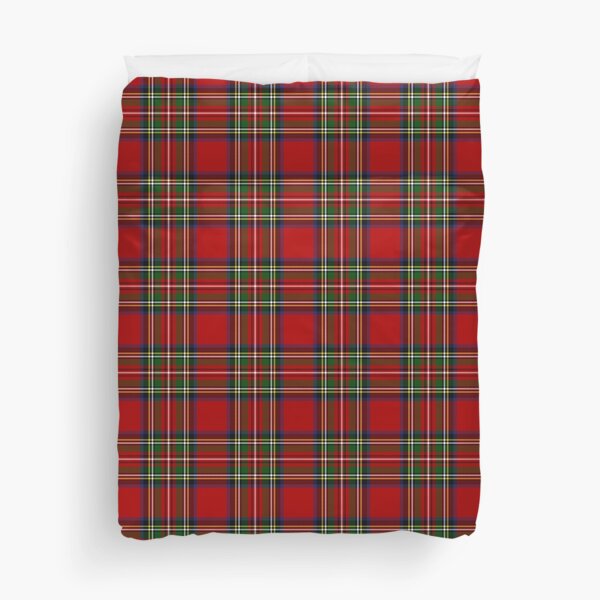 stewart tartan duvet cover