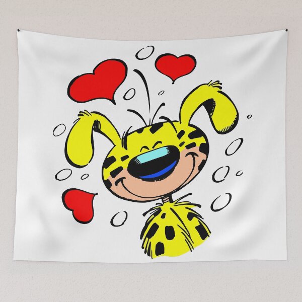 Item preview, Marsupilami in love designed and sold by Hubashop.