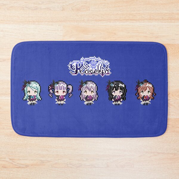 Item preview, Bang Dream ! Roselia pixel art designed and sold by travelgorgor.