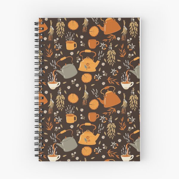 Item preview, Autumn mood tea party pattern designed and sold by burbura.