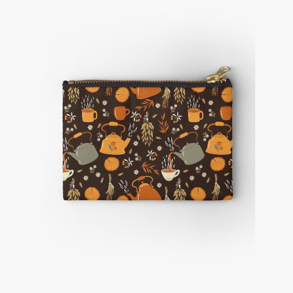 Item preview, Autumn mood tea party pattern designed and sold by burbura.