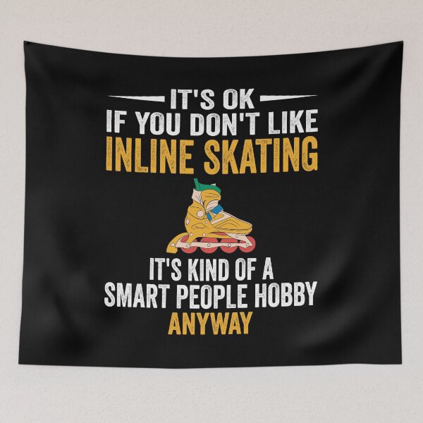 Item preview, Smart People Hobby Inline Skating - Skater Lovers Gift designed and sold by CreativeVez.