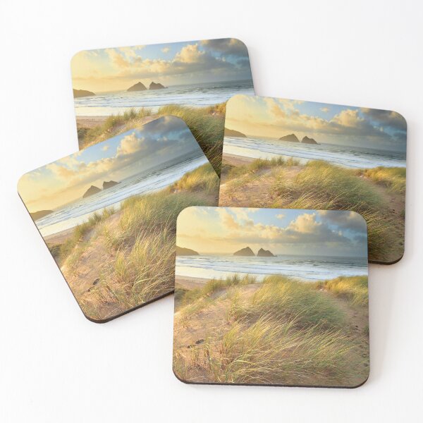 Item preview, Dunes at sunset (Holywell Bay) designed and sold by bitm2007.
