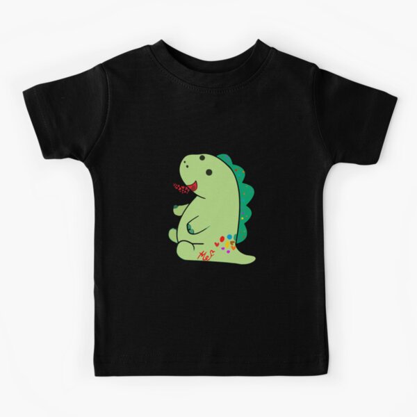 Moriah Elizabeth Funny Pickle The Dinosaur Kids T Shirt By   Ra,kids Tee,x750,000000 44f0b734a5,front Pad,600x600,f8f8f8 