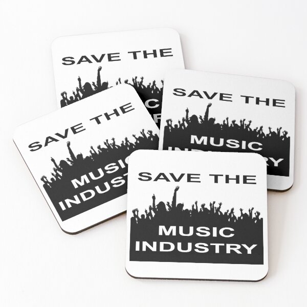 Item preview, Save The Music Industry - Dancing Reach for the Lasers Black designed and sold by NoMatterLab.
