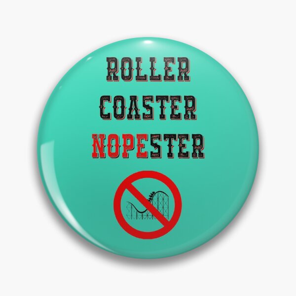 Aperçu de l'œuvre Roller Coaster Nopester bleu aqua créée et vendue par GrammarDance.