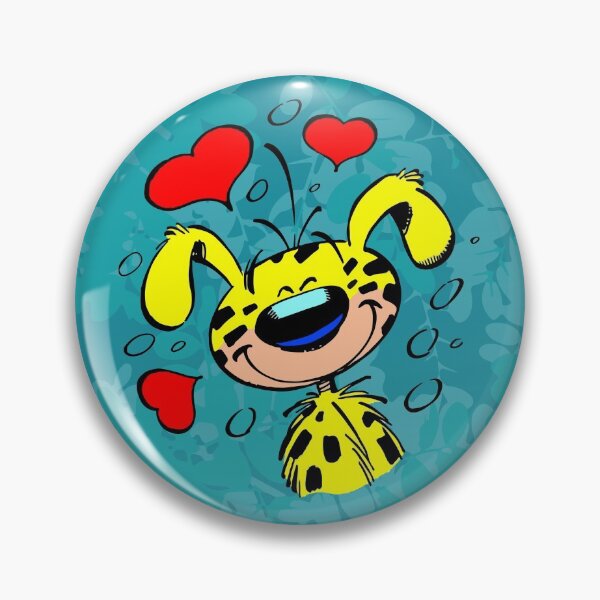 Item preview, Marsupilami in love / Aqua design designed and sold by Hubashop.