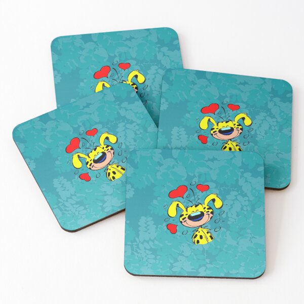 Item preview, Marsupilami in love / Aqua design designed and sold by Hubashop.