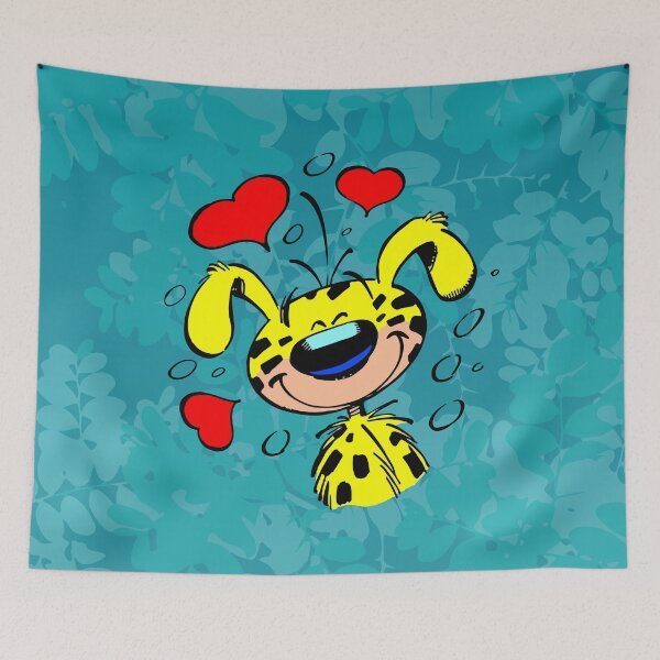 Item preview, Marsupilami in love / Aqua design designed and sold by Hubashop.
