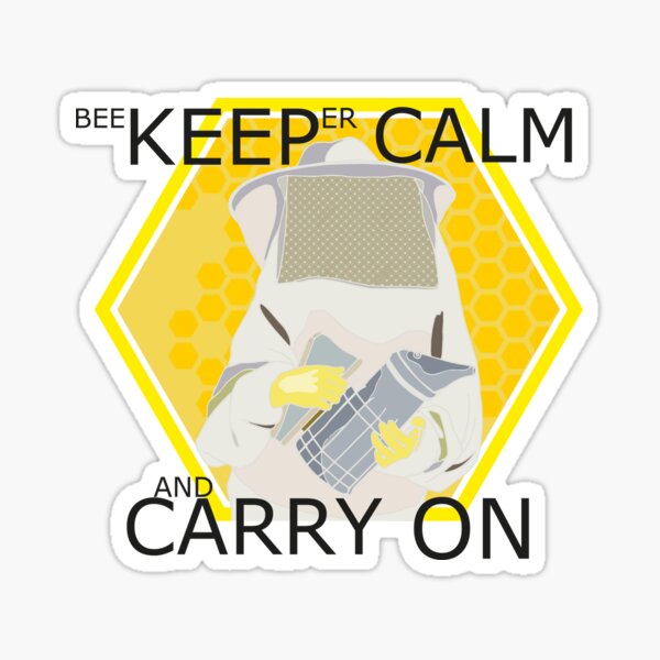 Beekeeper Calm Sticker