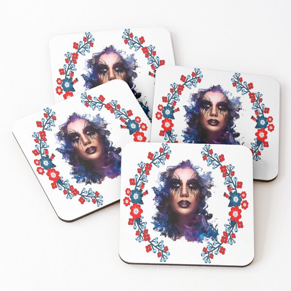 Item preview, Beautiful Witch Paint with Smoke and Flowers designed and sold by Shekevara.