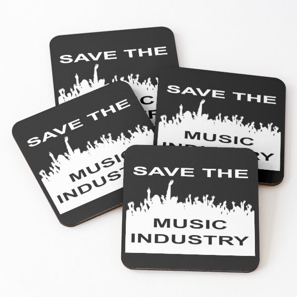 Item preview, Save The Music Industry - Dancing Reach for the Lasers White designed and sold by NoMatterLab.