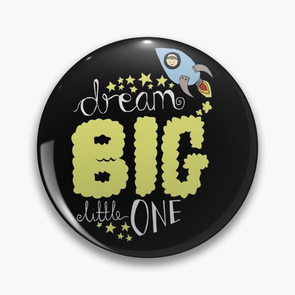 Item preview, Dream Big Little One - Rocket Ship designed and sold by LouiseFranksArt.