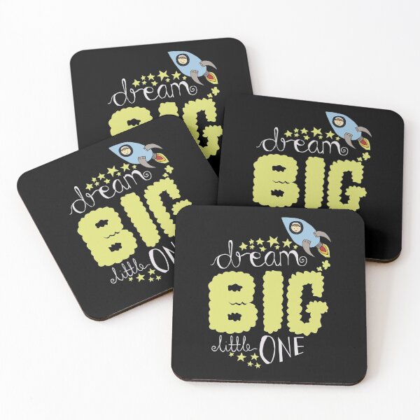 Item preview, Dream Big Little One - Rocket Ship designed and sold by LouiseFranksArt.