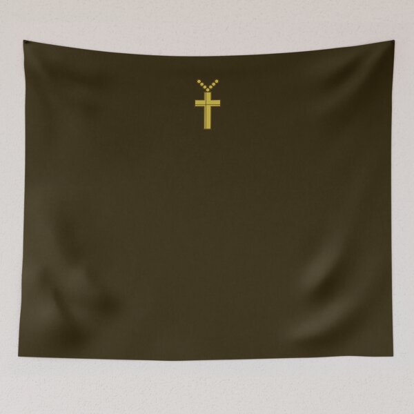 Item preview, Christian Cross Necklace Print Crucifix Pendant Funny designed and sold by h44k0n.