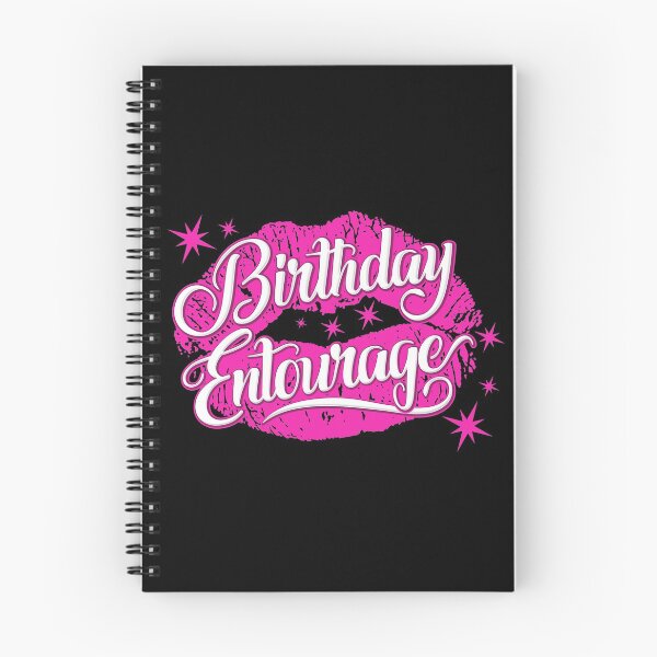 Item preview, Birthday Entourage, group design. Birthday party woman’s  designed and sold by iclipart.
