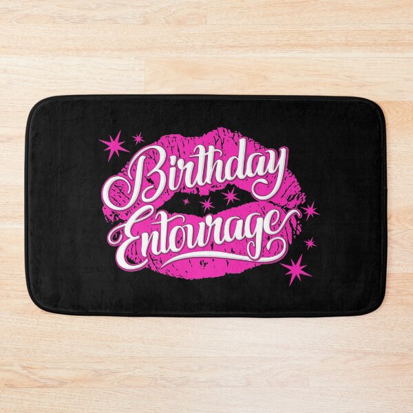 Item preview, Birthday Entourage, group design. Birthday party woman’s  designed and sold by iclipart.