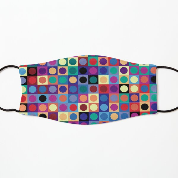Vasarely Inspired Kids Mask