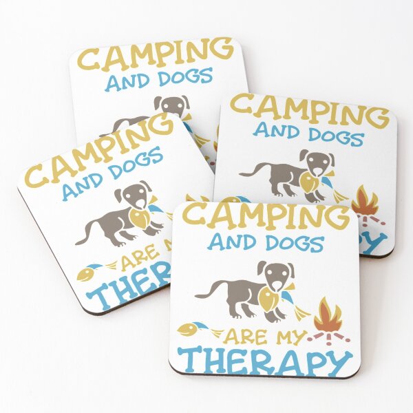 Item preview, camping and dogs husky designed and sold by Clearcu.