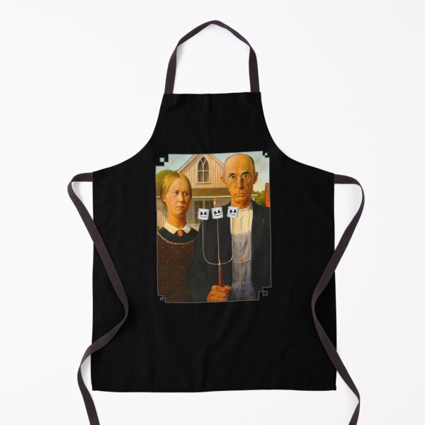 Item preview, American (roast) Gothic funny designed and sold by OffbeetShirts.