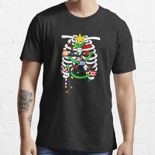 Christmas X-Ray Ribs Skeleton Essential T-Shirt