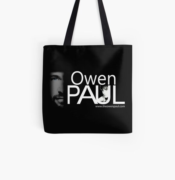 Owen Paul Logo Art All Over Print Tote Bag