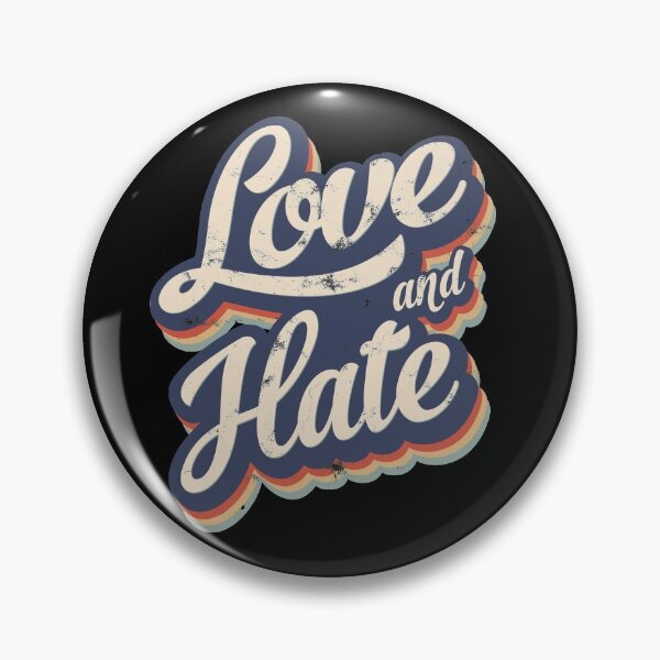 Item preview, Love and Hate designed and sold by BlackMorelli.