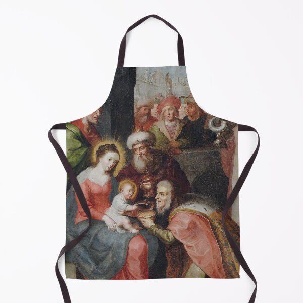 Item preview, Baby Jesus and the wise men vintage Nativity art designed and sold by Vintage Designs +.