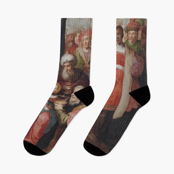 Item preview, Baby Jesus and the wise men vintage Nativity art designed and sold by Vintage Designs +.