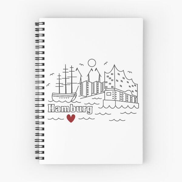 Item preview, Hamburg love designed and sold by ElenaSteinbach.