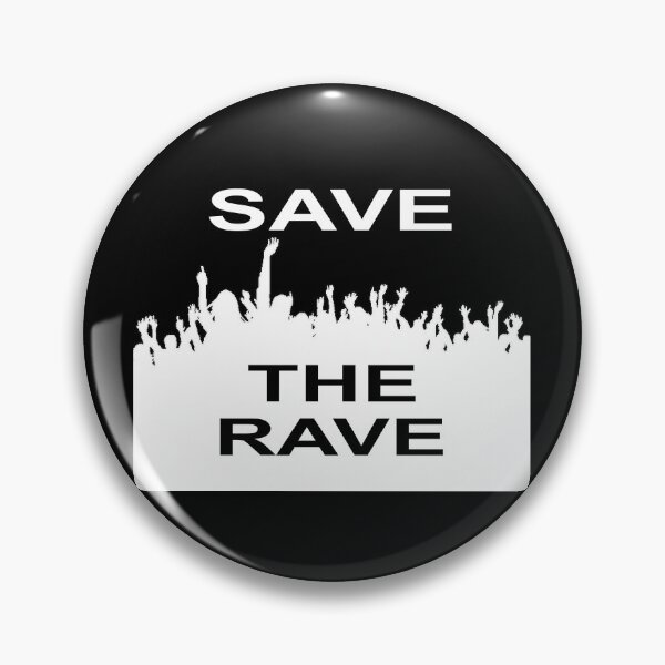 Item preview, Save The Rave - Dancing Reach for the Lasers White designed and sold by NoMatterLab.
