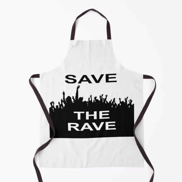 Item preview, Save The Rave - Dancing Reach for the Lasers Black designed and sold by NoMatterLab.