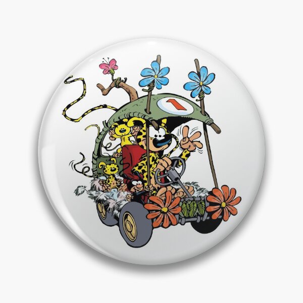 Item preview, Marsupilami in car with family designed and sold by Hubashop.