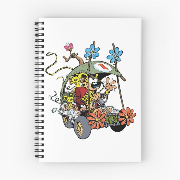 Item preview, Marsupilami in car with family designed and sold by Hubashop.