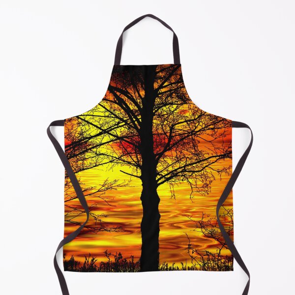 Item preview, Burning Sky, beautiful sunset silhouette designed and sold by cool-shirts.