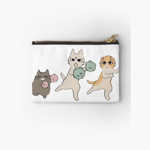 Item preview, Sweet dancing cheerleader cats' trio designed and sold by MisoraA.