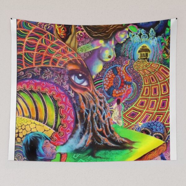 Item preview, Psychedelic hippie designed and sold by Darío Fabián González Sheridan.