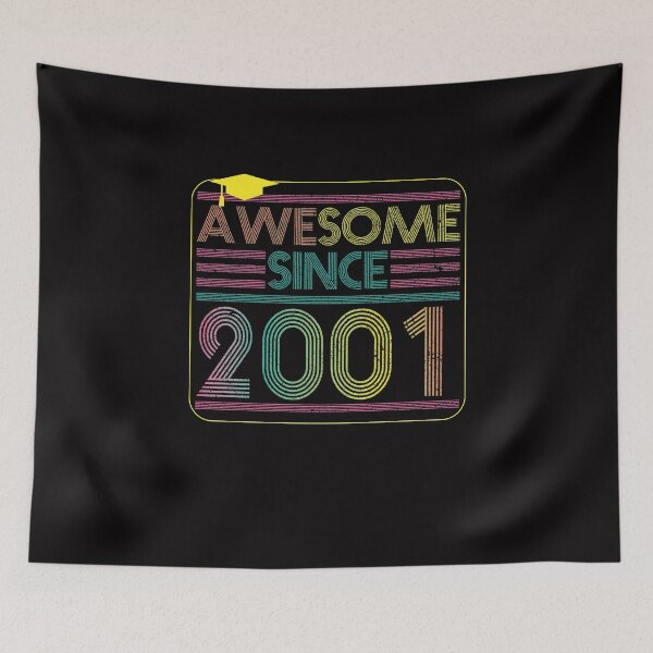 Item preview, Awesome Since 2001 designed and sold by cutitoutsir.