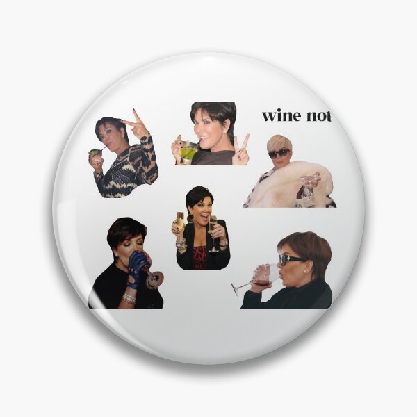 Item preview, Kris Jenner Sticker Pack -Meme 2021 Keeping Up With the Kardashians KUWTK Funny Quotes Pictures Party Drinking Peace Merch Accessories Phone Trending Cool Cute Gift Present Christmas birthday Wine Mom designed and sold by qualityprinting.