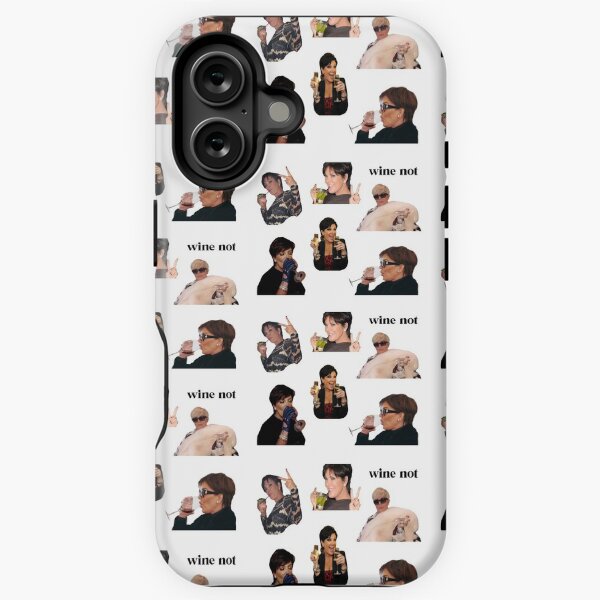 Aperçu de l'œuvre Pack d'autocollants Kris Jenner - Meme 2021 L'Incroyable Famille Kardashian KUWTK Citations drôles Photos Fête Boire Paix Marchandise Accessoires Téléphone Tendance Cool Mignon Cadeau Cadeau Noël Anniversaire Vin Maman créée et vendue par qualityprinting.