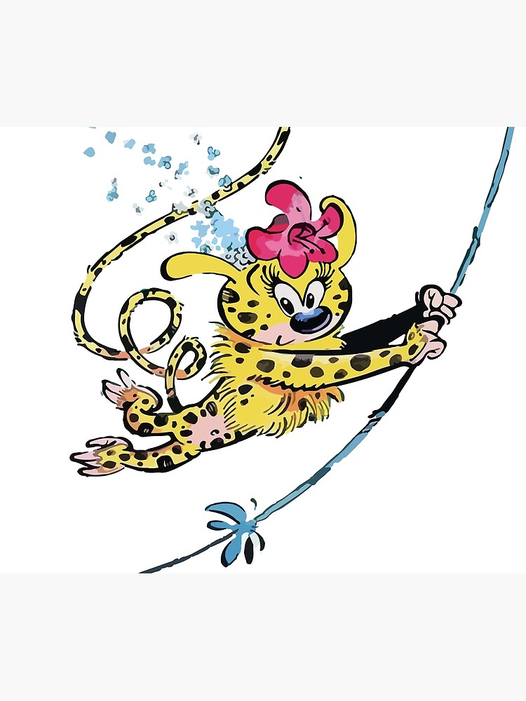 Housse De Couette Vintage Marsupilami Avec Taie D'oreiller (sans Drap)